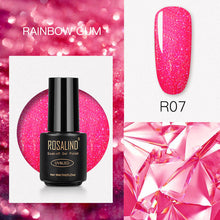 Load image into Gallery viewer, ROSALIND Gel Nail Polish UV Gel Lak Paint Vernis Semi Permanent Nail Polish Primer Rainbow Series Hybrid Nail Art Manicure
