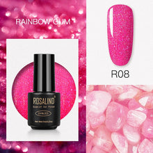 Load image into Gallery viewer, ROSALIND Gel Nail Polish UV Gel Lak Paint Vernis Semi Permanent Nail Polish Primer Rainbow Series Hybrid Nail Art Manicure
