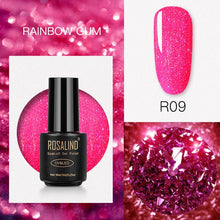 Load image into Gallery viewer, ROSALIND Gel Nail Polish UV Gel Lak Paint Vernis Semi Permanent Nail Polish Primer Rainbow Series Hybrid Nail Art Manicure
