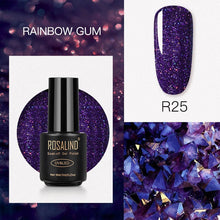 Load image into Gallery viewer, ROSALIND Gel Nail Polish UV Gel Lak Paint Vernis Semi Permanent Nail Polish Primer Rainbow Series Hybrid Nail Art Manicure
