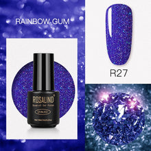 Load image into Gallery viewer, ROSALIND Gel Nail Polish UV Gel Lak Paint Vernis Semi Permanent Nail Polish Primer Rainbow Series Hybrid Nail Art Manicure
