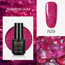 Load image into Gallery viewer, ROSALIND Gel Nail Polish UV Gel Lak Paint Vernis Semi Permanent Nail Polish Primer Rainbow Series Hybrid Nail Art Manicure
