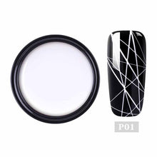 Load image into Gallery viewer, MAD DOLL Spider UV Gel Nail Polish Elastic Wire Drawing Gel Lacquer Nail Paint Line Polish Soak Off Nail Art Gel Varnish
