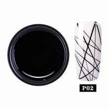 Load image into Gallery viewer, MAD DOLL Spider UV Gel Nail Polish Elastic Wire Drawing Gel Lacquer Nail Paint Line Polish Soak Off Nail Art Gel Varnish
