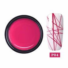Load image into Gallery viewer, MAD DOLL Spider UV Gel Nail Polish Elastic Wire Drawing Gel Lacquer Nail Paint Line Polish Soak Off Nail Art Gel Varnish

