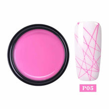 Load image into Gallery viewer, MAD DOLL Spider UV Gel Nail Polish Elastic Wire Drawing Gel Lacquer Nail Paint Line Polish Soak Off Nail Art Gel Varnish
