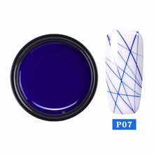 Load image into Gallery viewer, MAD DOLL Spider UV Gel Nail Polish Elastic Wire Drawing Gel Lacquer Nail Paint Line Polish Soak Off Nail Art Gel Varnish
