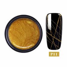 Load image into Gallery viewer, MAD DOLL Spider UV Gel Nail Polish Elastic Wire Drawing Gel Lacquer Nail Paint Line Polish Soak Off Nail Art Gel Varnish
