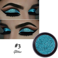 Load image into Gallery viewer, Hot Sale Shimmer Eye Glitter Makeup Powder 12 Colors Waterproof Long Lasting Gold Red White Blue Eyes Palette Recommend
