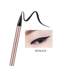 Load image into Gallery viewer, O.TWO.O Professionele Waterdichte Vloeibare Eyeliner Beauty Kat Stijl Zwart langdurige Eye Liner Pen Potlood Make-Up Cosmetica G
