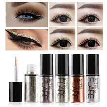 Load image into Gallery viewer, 1Pc New Professional Shiny Eye Liner Pen Cosmetics for Women Silver Rose Gold Color Liquid Glitter Eyeliner Makeup Beauty Tools
