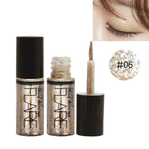 1Pc New Professional Shiny Eye Liner Pen Cosmetics for Women Silver Rose Gold Color Liquid Glitter Eyeliner Makeup Beauty Tools