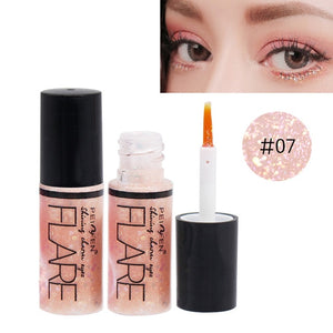 1Pc New Professional Shiny Eye Liner Pen Cosmetics for Women Silver Rose Gold Color Liquid Glitter Eyeliner Makeup Beauty Tools