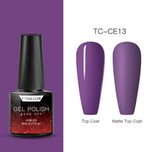 Load image into Gallery viewer, Nail Gel Polish Colors Gel Lacquer Soak Off UV LED Nail Varnish For Manicure  Semi Permanent Gel Paint Nail Art DIY Design Tools
