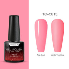 Load image into Gallery viewer, Nail Gel Polish Colors Gel Lacquer Soak Off UV LED Nail Varnish For Manicure  Semi Permanent Gel Paint Nail Art DIY Design Tools
