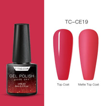 Load image into Gallery viewer, Nail Gel Polish Colors Gel Lacquer Soak Off UV LED Nail Varnish For Manicure  Semi Permanent Gel Paint Nail Art DIY Design Tools
