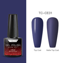 Load image into Gallery viewer, Nail Gel Polish Colors Gel Lacquer Soak Off UV LED Nail Varnish For Manicure  Semi Permanent Gel Paint Nail Art DIY Design Tools
