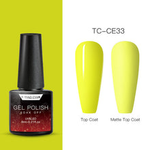 Load image into Gallery viewer, Nail Gel Polish Colors Gel Lacquer Soak Off UV LED Nail Varnish For Manicure  Semi Permanent Gel Paint Nail Art DIY Design Tools
