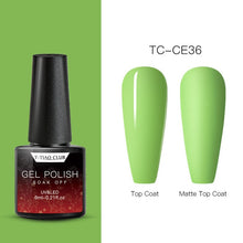 Load image into Gallery viewer, Nail Gel Polish Colors Gel Lacquer Soak Off UV LED Nail Varnish For Manicure  Semi Permanent Gel Paint Nail Art DIY Design Tools
