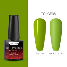 Load image into Gallery viewer, Nail Gel Polish Colors Gel Lacquer Soak Off UV LED Nail Varnish For Manicure  Semi Permanent Gel Paint Nail Art DIY Design Tools
