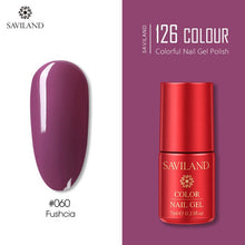 Load image into Gallery viewer, SAVILAND 126 Colors UV Gel Nail Polish Primer Top Coat Gel Varnish Red Color Nail Art Manicure Gel Paint Nails Poly Gel
