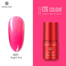 Load image into Gallery viewer, SAVILAND 126 Colors UV Gel Nail Polish Primer Top Coat Gel Varnish Red Color Nail Art Manicure Gel Paint Nails Poly Gel
