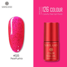 Load image into Gallery viewer, SAVILAND 126 Colors UV Gel Nail Polish Primer Top Coat Gel Varnish Red Color Nail Art Manicure Gel Paint Nails Poly Gel
