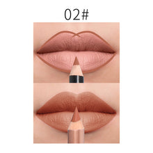 Load image into Gallery viewer, 2Pcs/Set 15Color Nude Matte Lipstick Pen with Lip Liner Set Waterproof Lip Set Focallure Makeup Product Brown Women Beauty Tools
