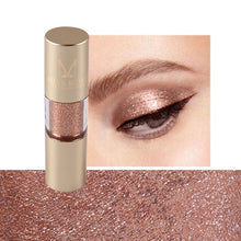 Load image into Gallery viewer, MISS ROSE 8 Colors Makeup Glitter Shining Eyeshadow Metal Liquid  Eye Shadow Single Color Nude Make Up Pigment Cosmetics TSLM2
