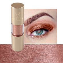 Load image into Gallery viewer, MISS ROSE 8 Colors Makeup Glitter Shining Eyeshadow Metal Liquid  Eye Shadow Single Color Nude Make Up Pigment Cosmetics TSLM2
