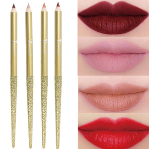 1 Pcs Matt Lip Liner Pen Durable Waterproof Vampire Color Earthy Nude Pink Orange Red Big Red Lipstick Pen Lip Pencil