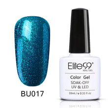 Load image into Gallery viewer, Elite99 10ML Blue Series Varnish Hybrid Gel Polish Nail Art Manicure Enamel Lucky Lacquer Semi Permanent Gellak Paint Nails
