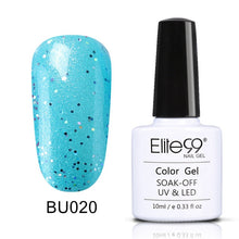 Load image into Gallery viewer, Elite99 10ML Blue Series Varnish Hybrid Gel Polish Nail Art Manicure Enamel Lucky Lacquer Semi Permanent Gellak Paint Nails
