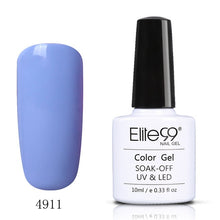 Load image into Gallery viewer, Elite99 10ML Blue Series Varnish Hybrid Gel Polish Nail Art Manicure Enamel Lucky Lacquer Semi Permanent Gellak Paint Nails
