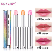 Load image into Gallery viewer, OMY LADY Heat discoloration Lip Balm Beewax  Moisturizing Nourishing Lip Plumper Lip Lines Natural Extract Makeup Lipstick
