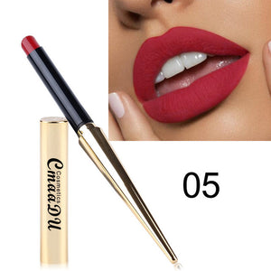 HANDAIYAN 2 In 1 Lip Liner Pencil Lipstick 14 Color Lip Makeup Matte Waterproof Long Lasting Nude Lip Tint Cosmetic Lipliner Pen