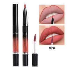 Load image into Gallery viewer, HANDAIYAN 2 In 1 Lip Liner Pencil Lipstick 14 Color Lip Makeup Matte Waterproof Long Lasting Nude Lip Tint Cosmetic Lipliner Pen
