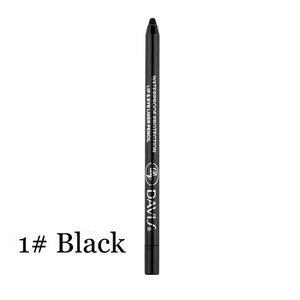 1pc Waterproof Eyeliner Black/Blue/Brown Matte Quick Drying Smudge-proof Eyeliner Pencil Long lasting Eye Makeup Beauty Tools