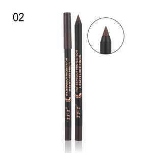 1PC New Hot Sale Waterproof Eyeliner Eyeshadow Pencil Lip Liner Pen Multicolor Long Lasting Colourful Pigment Eye Cosmetics