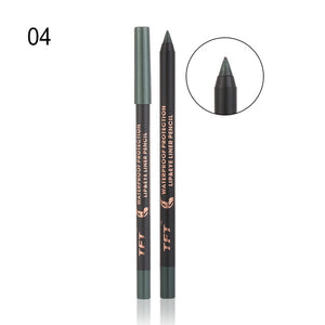 1PC New Hot Sale Waterproof Eyeliner Eyeshadow Pencil Lip Liner Pen Multicolor Long Lasting Colourful Pigment Eye Cosmetics