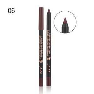 1PC New Hot Sale Waterproof Eyeliner Eyeshadow Pencil Lip Liner Pen Multicolor Long Lasting Colourful Pigment Eye Cosmetics