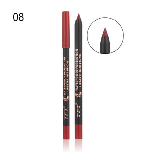 1PC New Hot Sale Waterproof Eyeliner Eyeshadow Pencil Lip Liner Pen Multicolor Long Lasting Colourful Pigment Eye Cosmetics