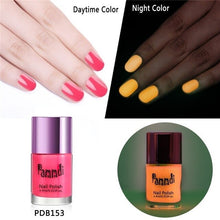 Load image into Gallery viewer, 9ml UV Gel Night Glow in the Dark Fluorescent Nail Polish Soak Off Gel Polish Semi Permanent Luminous Paint Varnish
