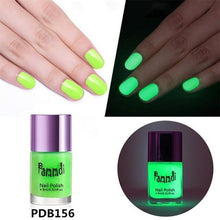 Load image into Gallery viewer, 9ml UV Gel Night Glow in the Dark Fluorescent Nail Polish Soak Off Gel Polish Semi Permanent Luminous Paint Varnish
