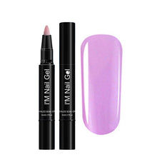 Load image into Gallery viewer, Newest 35Colors Gel Nail Varnish Pen Glitter Nail Gel Polish Hybrid UV Nail Art Gel Lacquer Gel Paint UV LED Gel Nail Polish pen
