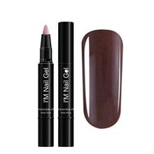 Load image into Gallery viewer, Newest 35Colors Gel Nail Varnish Pen Glitter Nail Gel Polish Hybrid UV Nail Art Gel Lacquer Gel Paint UV LED Gel Nail Polish pen
