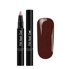 Load image into Gallery viewer, Newest 35Colors Gel Nail Varnish Pen Glitter Nail Gel Polish Hybrid UV Nail Art Gel Lacquer Gel Paint UV LED Gel Nail Polish pen
