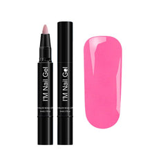 Load image into Gallery viewer, Newest 35Colors Gel Nail Varnish Pen Glitter Nail Gel Polish Hybrid UV Nail Art Gel Lacquer Gel Paint UV LED Gel Nail Polish pen
