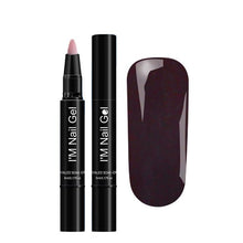 Load image into Gallery viewer, Newest 35Colors Gel Nail Varnish Pen Glitter Nail Gel Polish Hybrid UV Nail Art Gel Lacquer Gel Paint UV LED Gel Nail Polish pen
