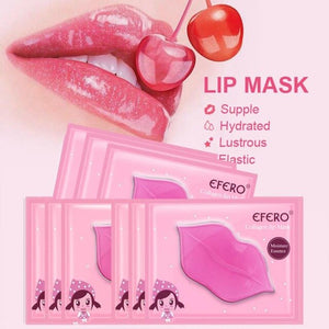 1PC Lip Care Crystal Collagen Facial Mask Lip Mask Moisture Essence Lip Care Pads Anti Ageing Wrinkle Patch Pad Gel TSLM1